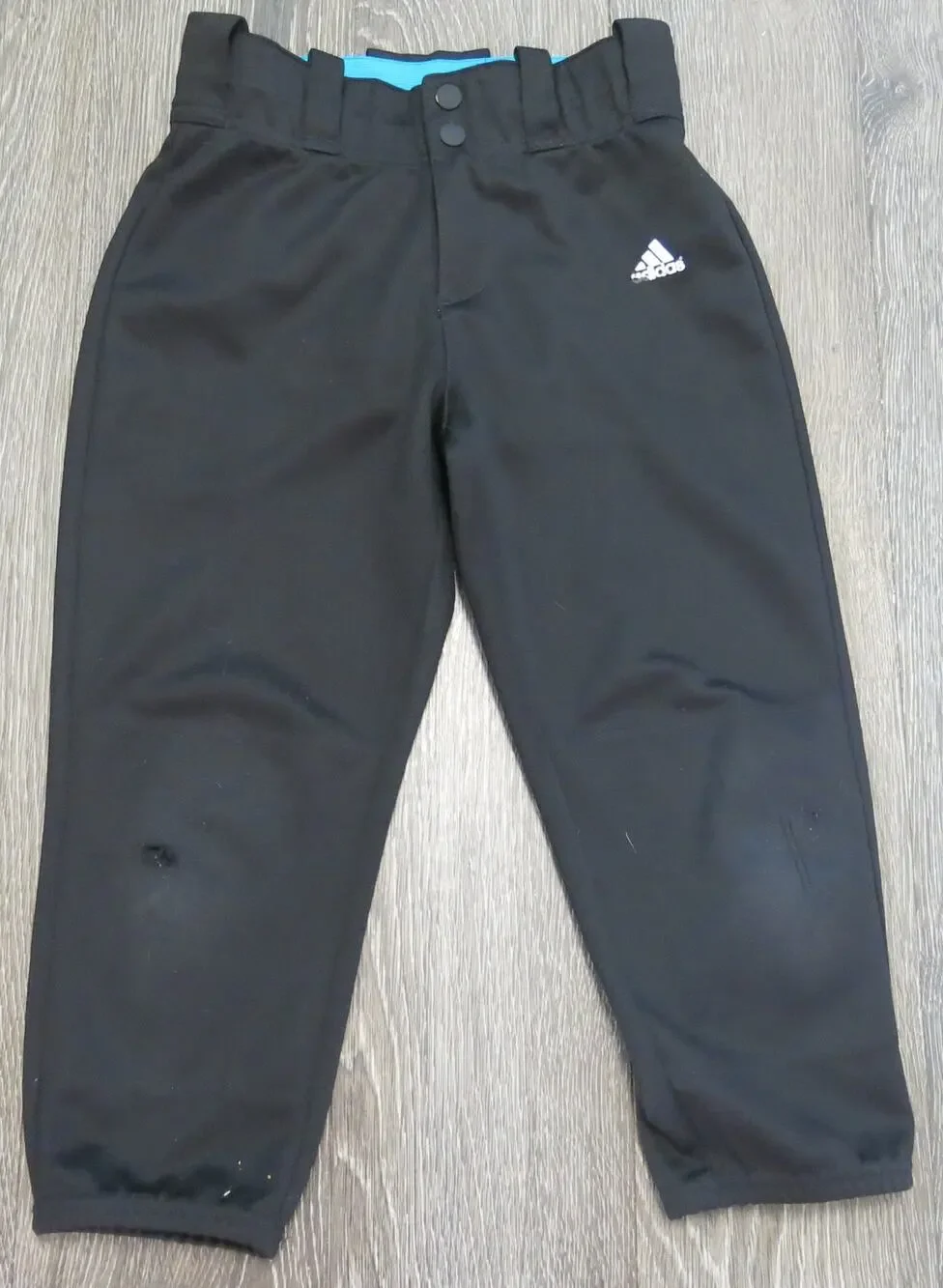 Adidas Aeroready Baseball Softball Pants Size M Youth Sports School Team Black